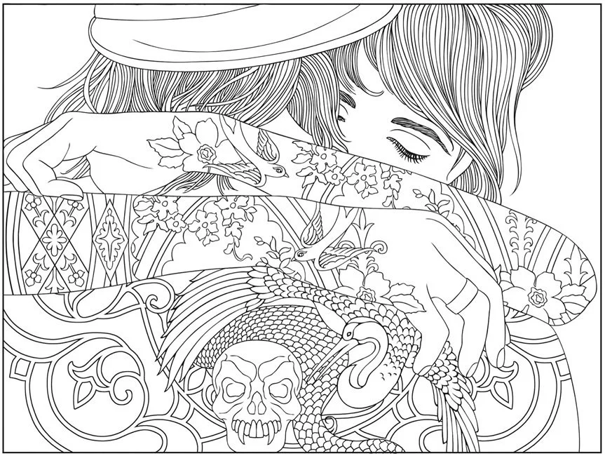 Hard Coloring Pages 52