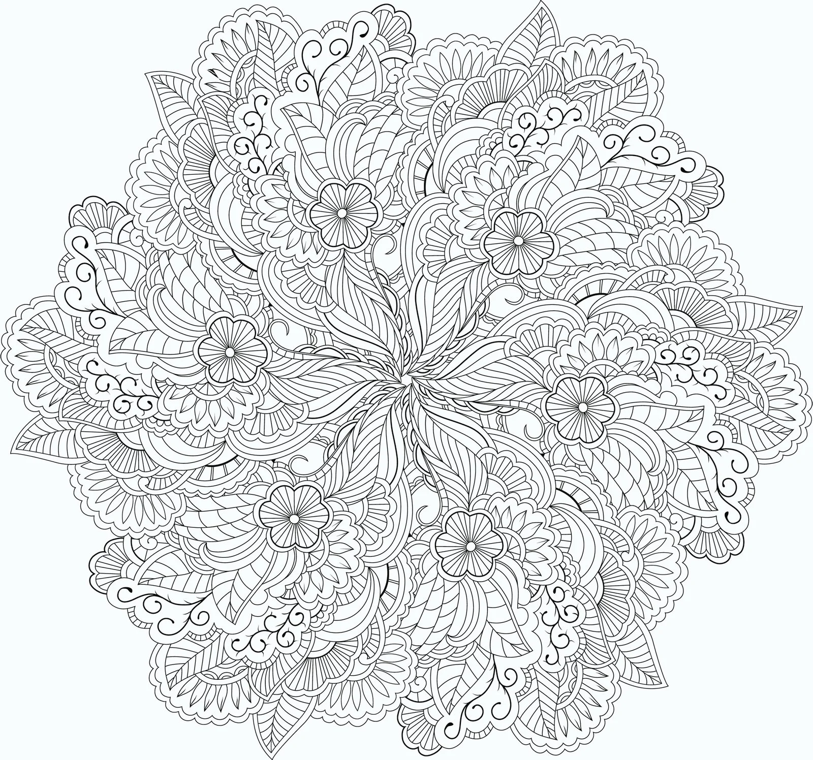 Schwere Ausmalbilder 66