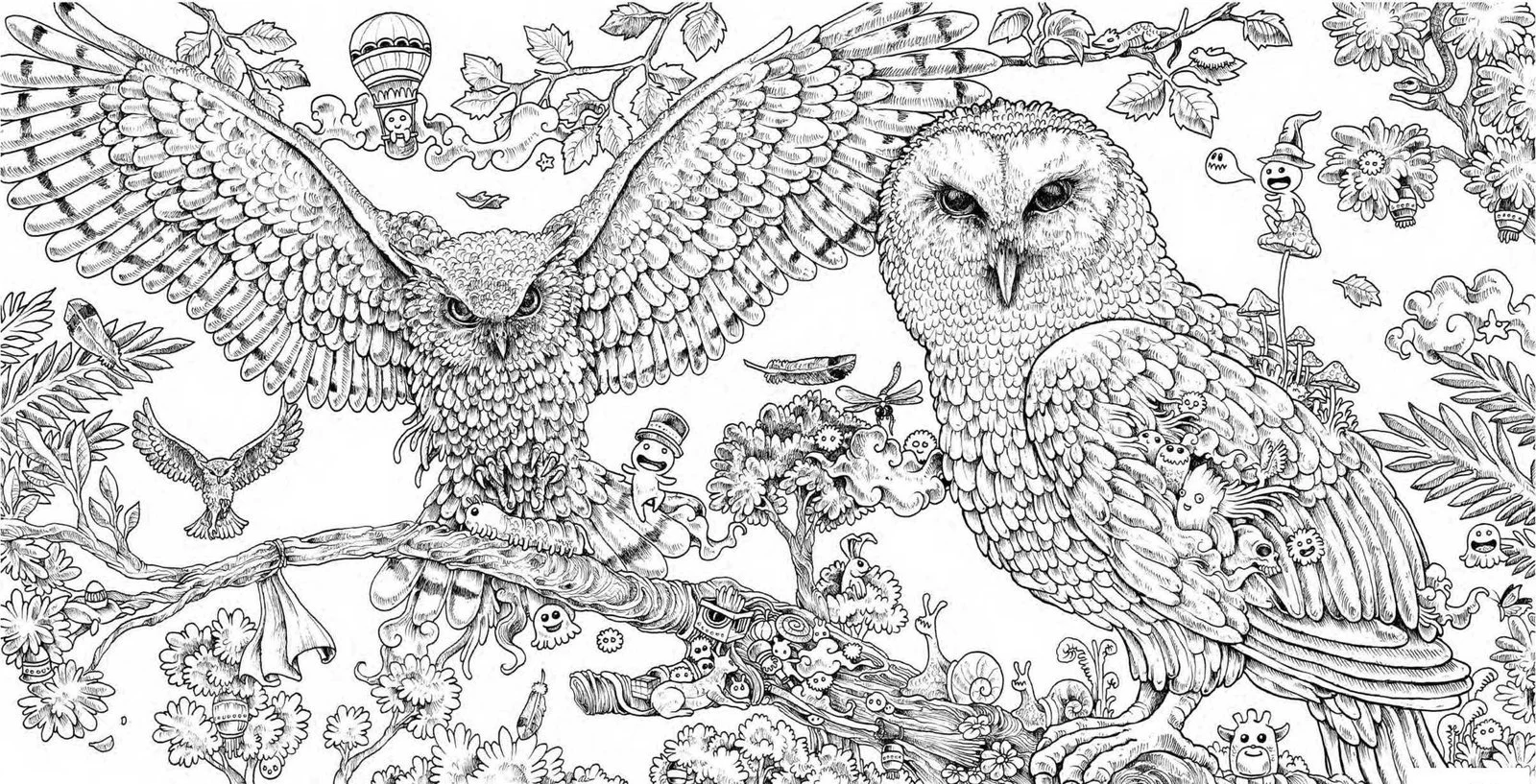 Desenhos de Paginas Dificeis Para Colorir 7