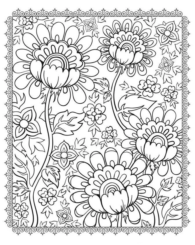 Desenhos de Paginas Dificeis Para Colorir 87