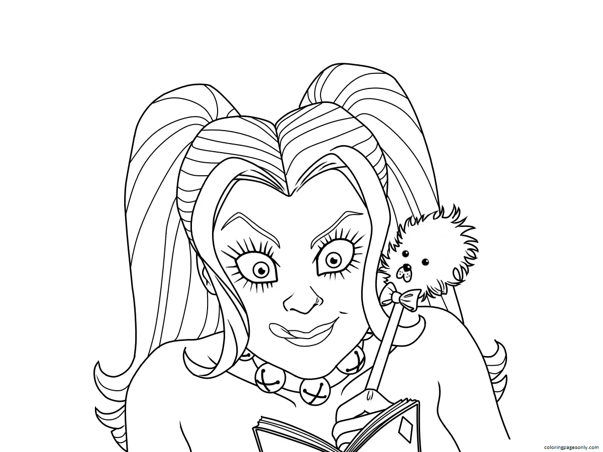 Harley Quinn Ausmalbilder 18