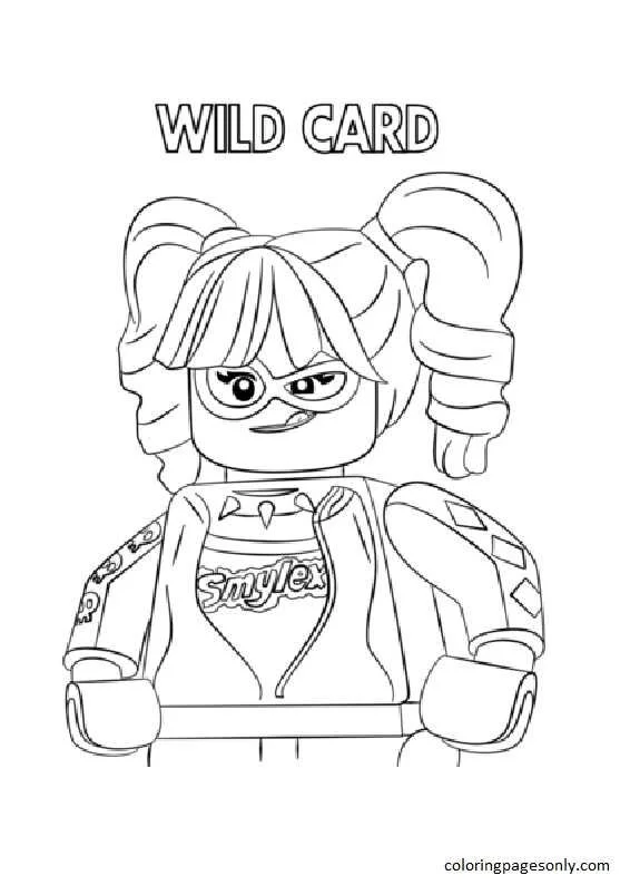 Harley Quinn Para Colorear 46
