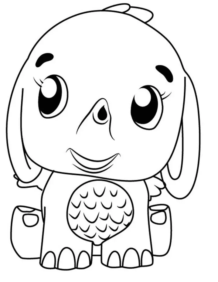 Hatchimals Para Colorear 21
