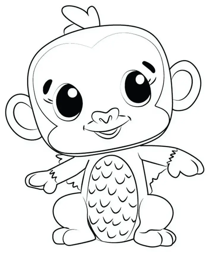 Hatchimals Para Colorear 25