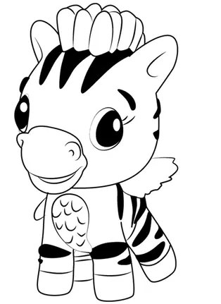 Hatchimals Para Colorear 44