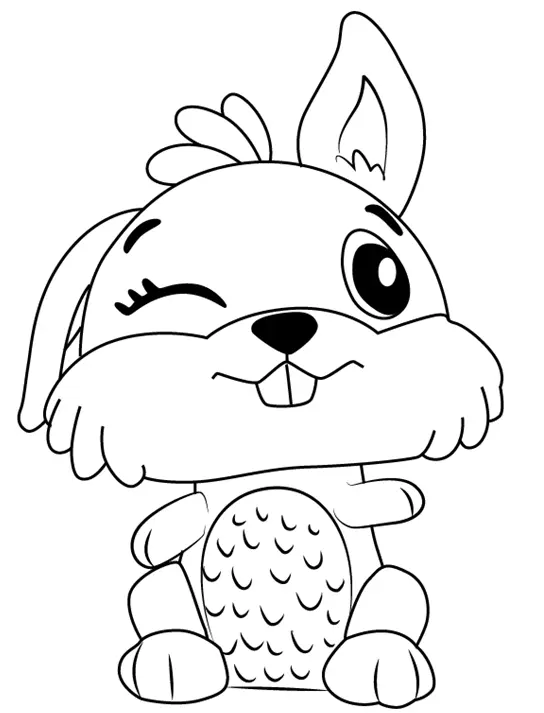 Hatchimals Para Colorear 7