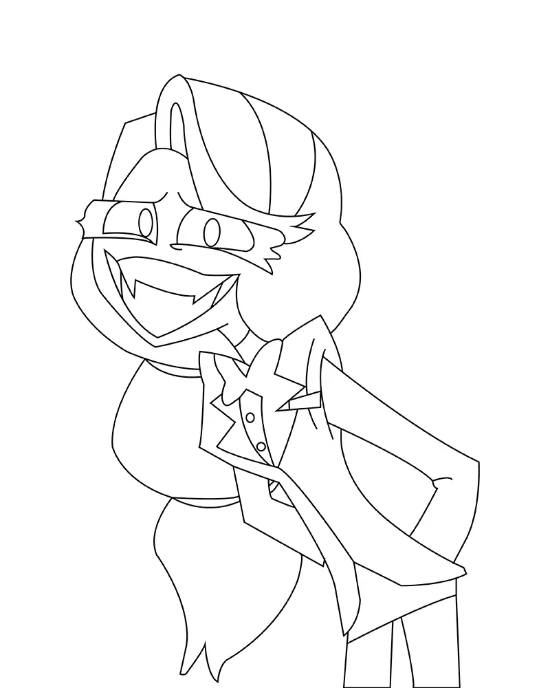 Hazbin Hotel Coloring Pages 19