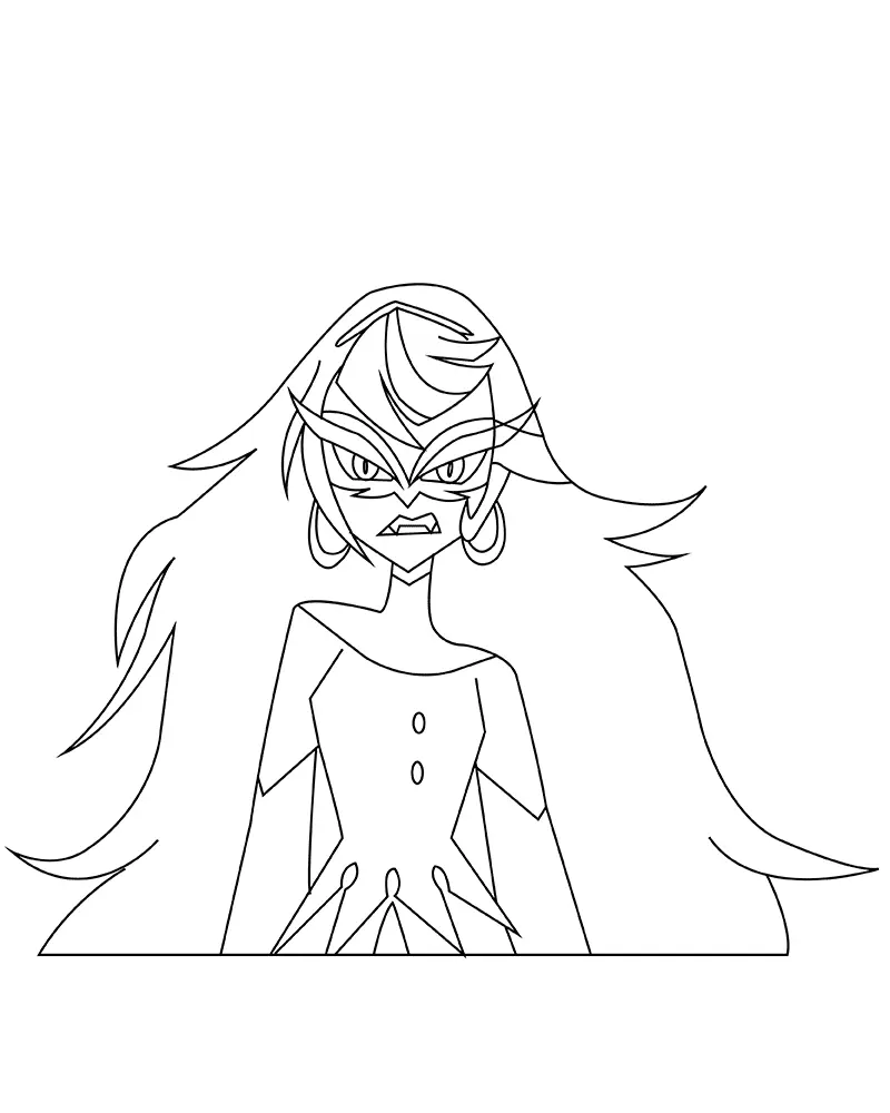 Hazbin Hotel Coloring Pages 25