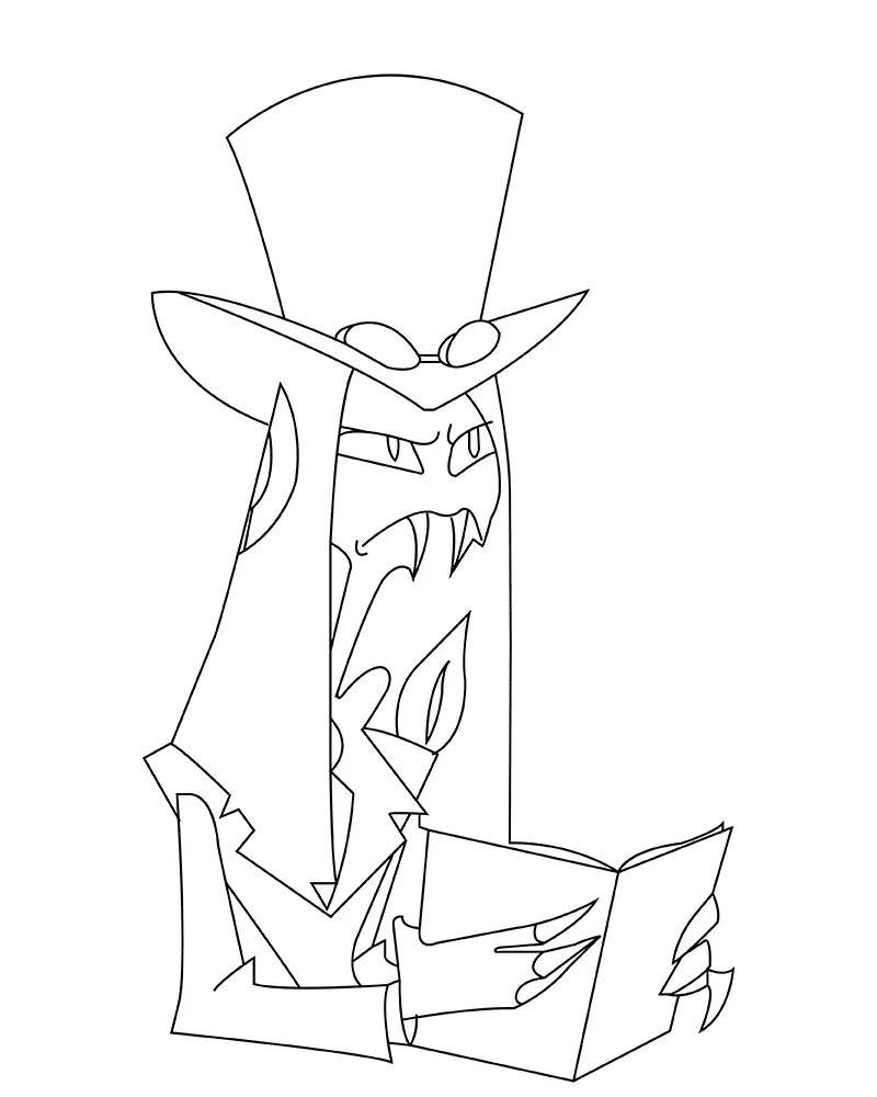 Hazbin Hotel Coloring Pages 3