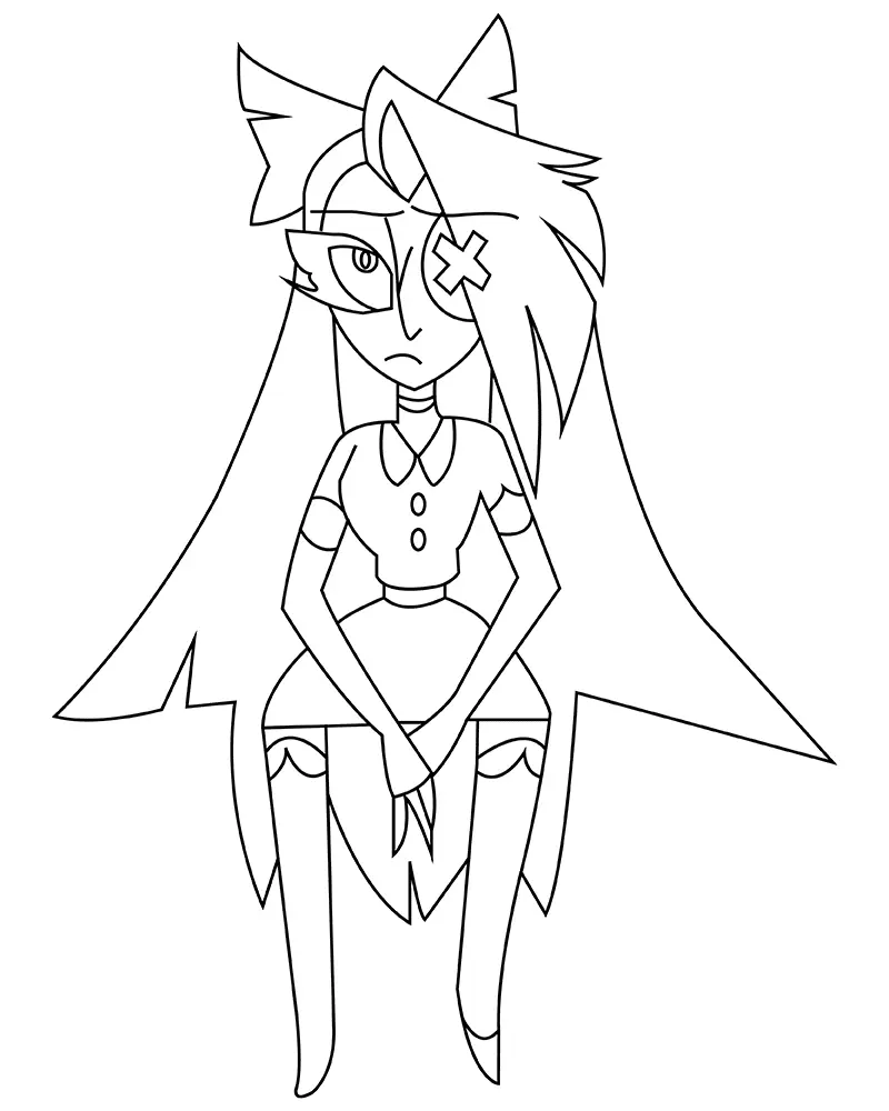 Hazbin Hotel Coloring Pages 31