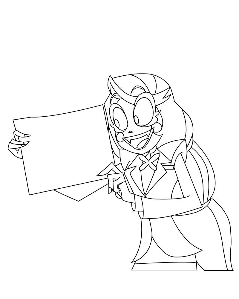 Hazbin Hotel Coloring Pages 5