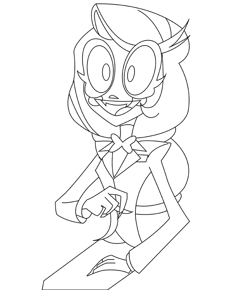 Hazbin Hotel Coloring Pages 8