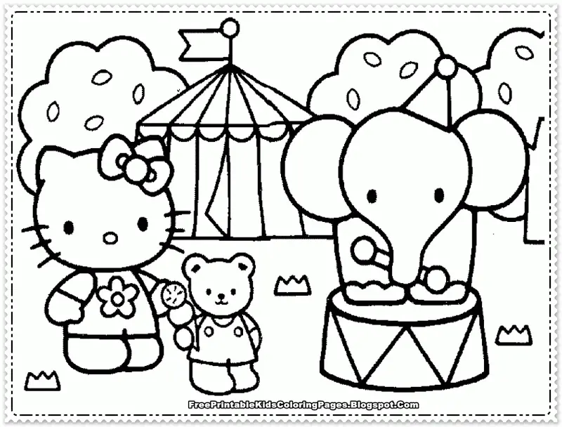 Hello Kitty Ausmalbilder 49