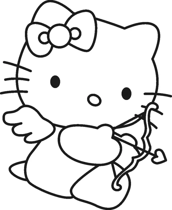 Desenhos de Namorados Da Hello Kitty Para Colorir 17