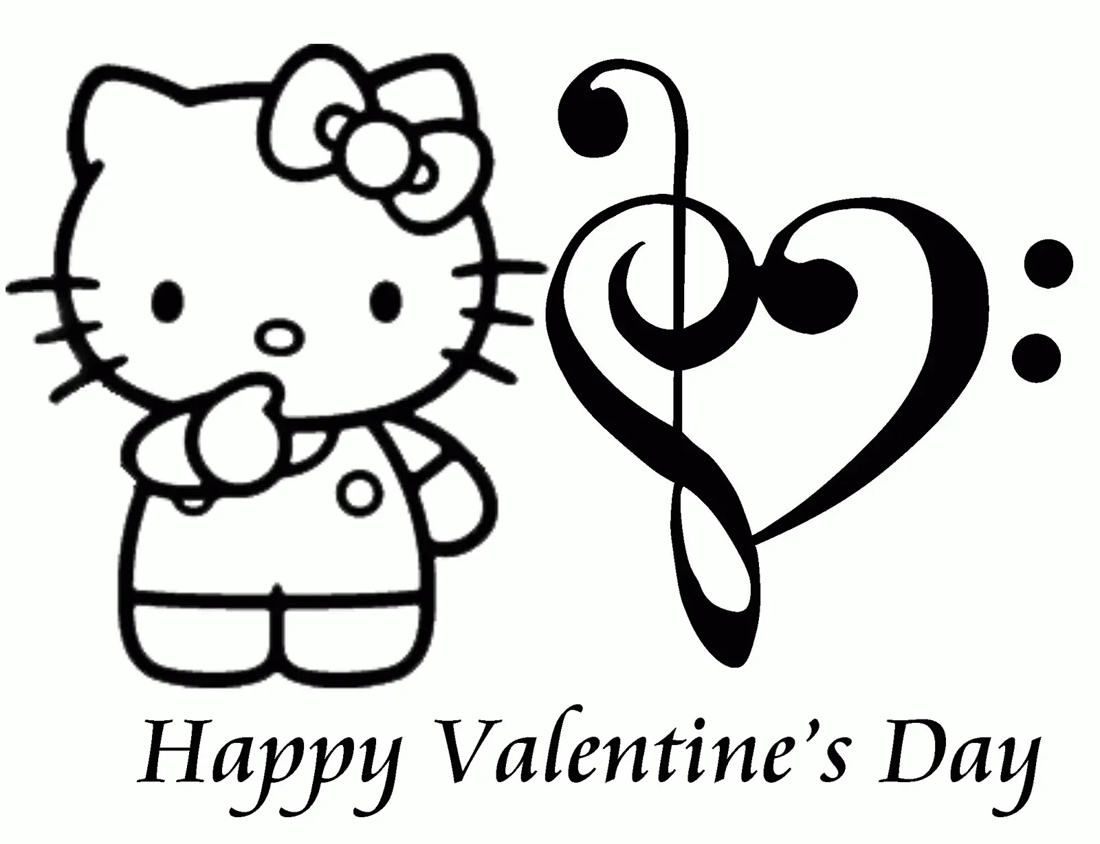 Desenhos de Namorados Da Hello Kitty Para Colorir 18