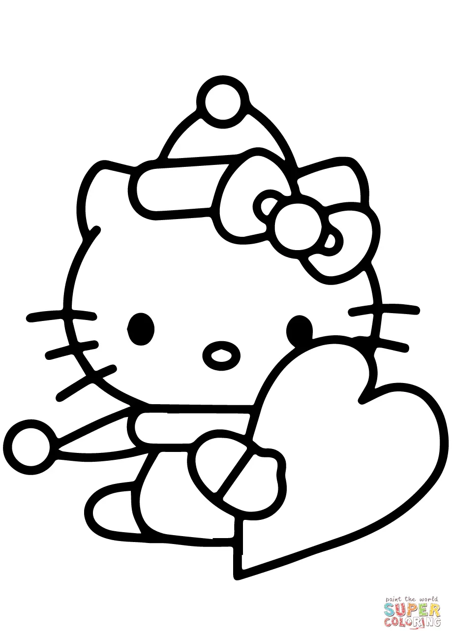 Desenhos de Namorados Da Hello Kitty Para Colorir 31