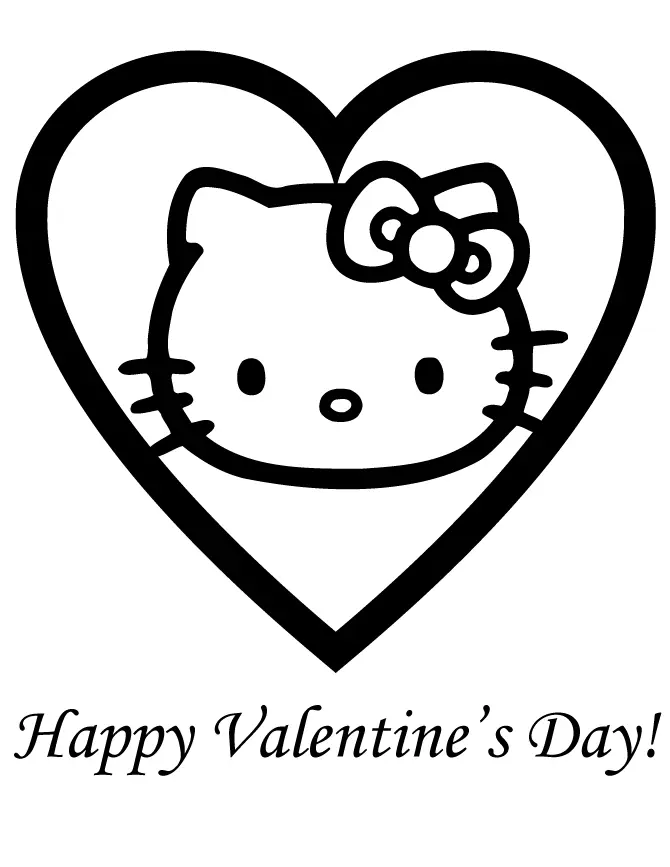 Desenhos de Namorados Da Hello Kitty Para Colorir 4