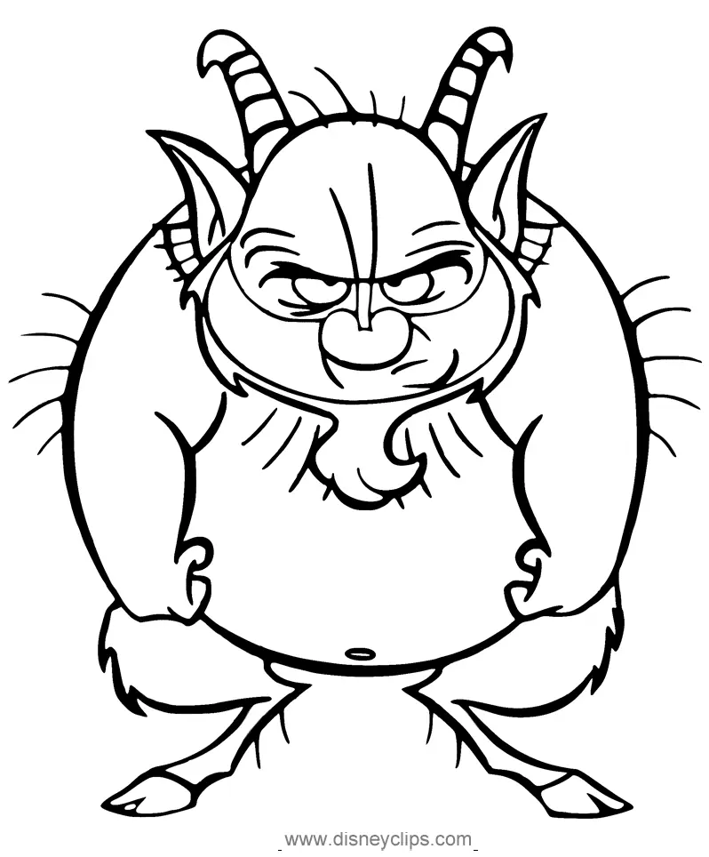 Desenhos de Hercules Para Colorir 18