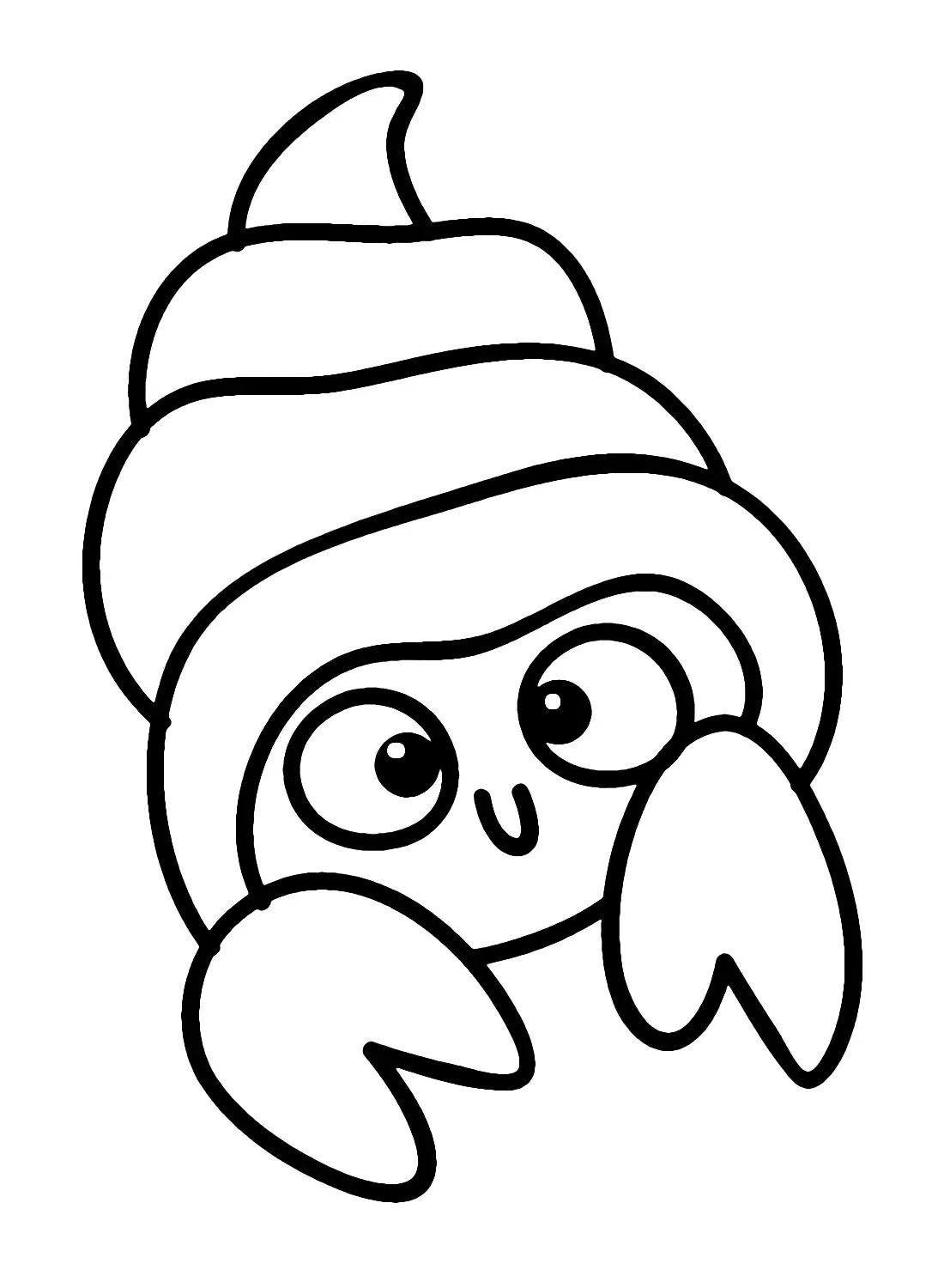 Hermit Crab Coloring Pages 16