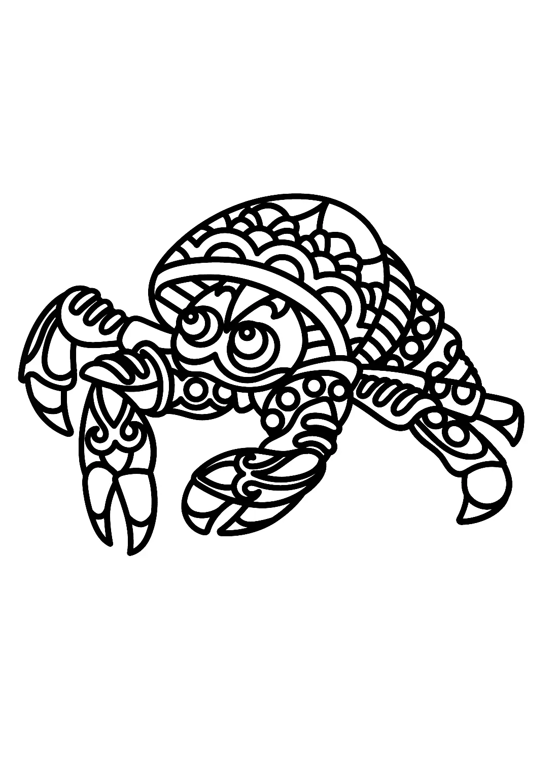 Hermit Crab Coloring Pages 3