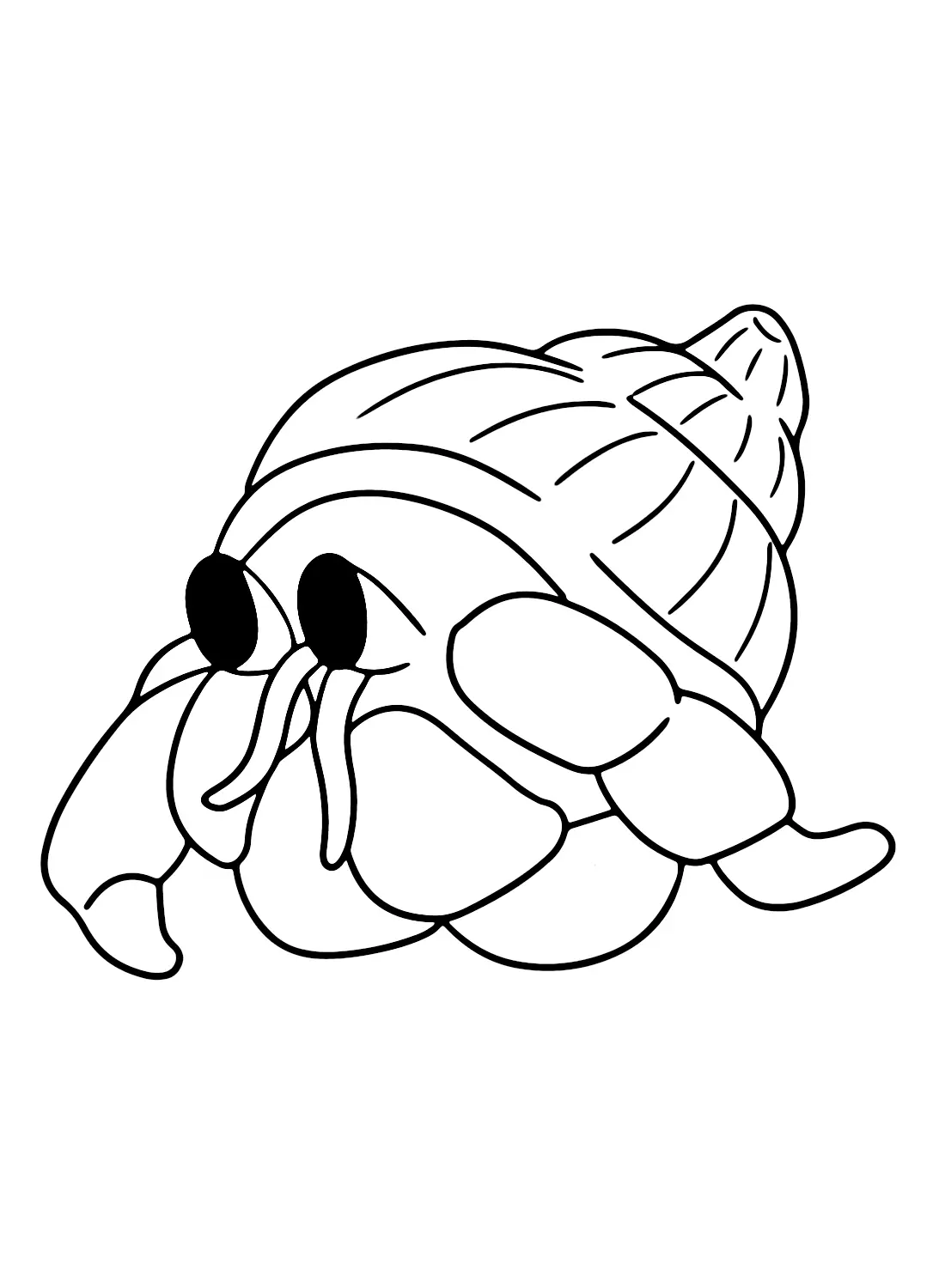 Cangrejo Ermitano Para Colorear 31