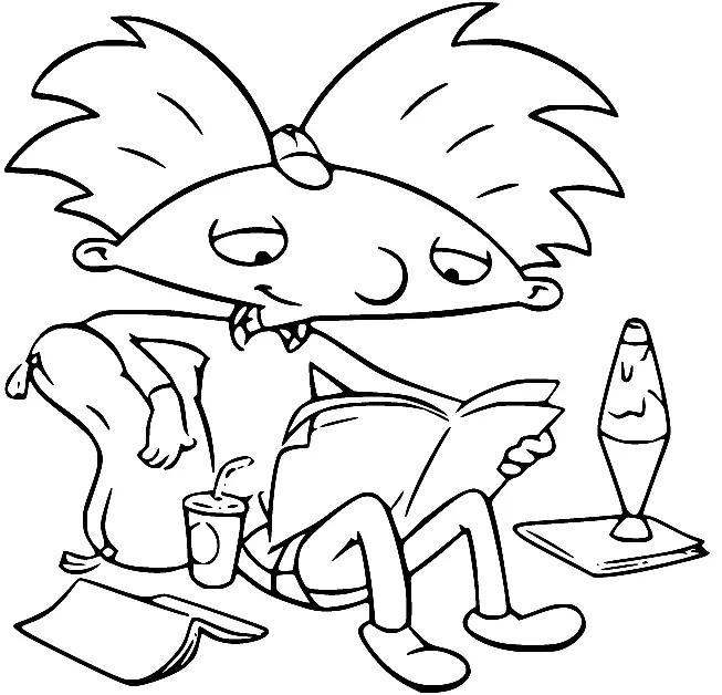 Hey Arnold Ausmalbilder 8