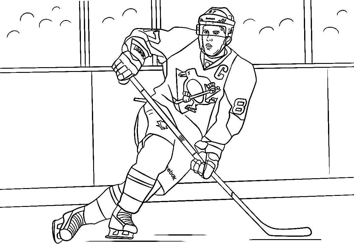 Ausmalbilder Hockey 2