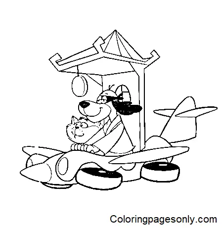 Hong Kong Phooey Coloring Pages 15