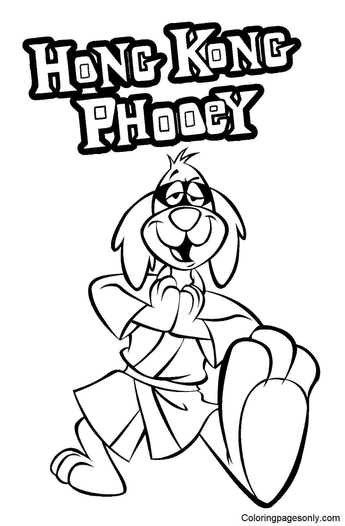 Hong Kong Phooey Coloring Pages 17