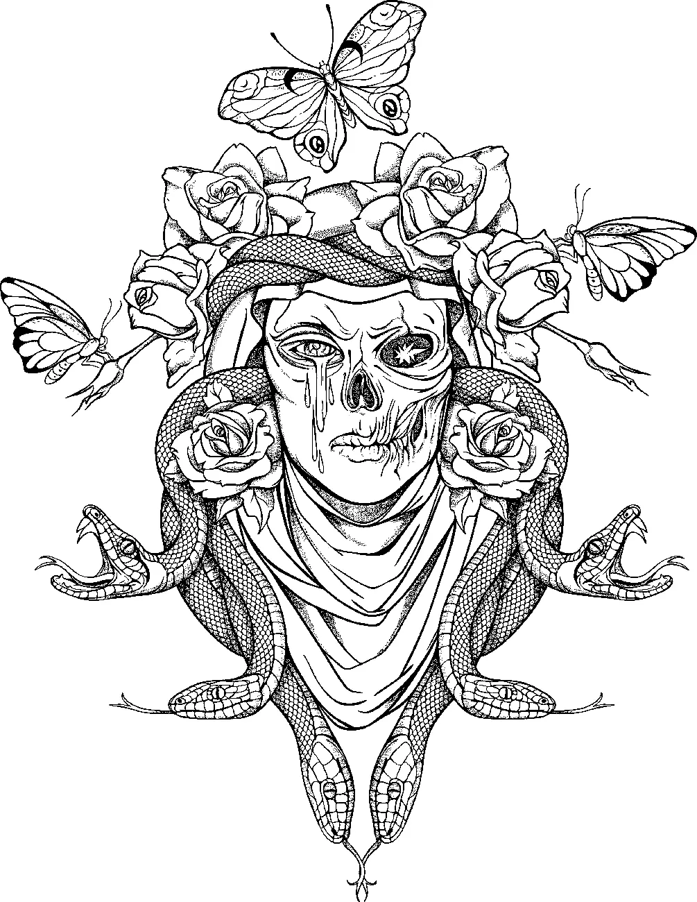 Horror Coloring Pages 11