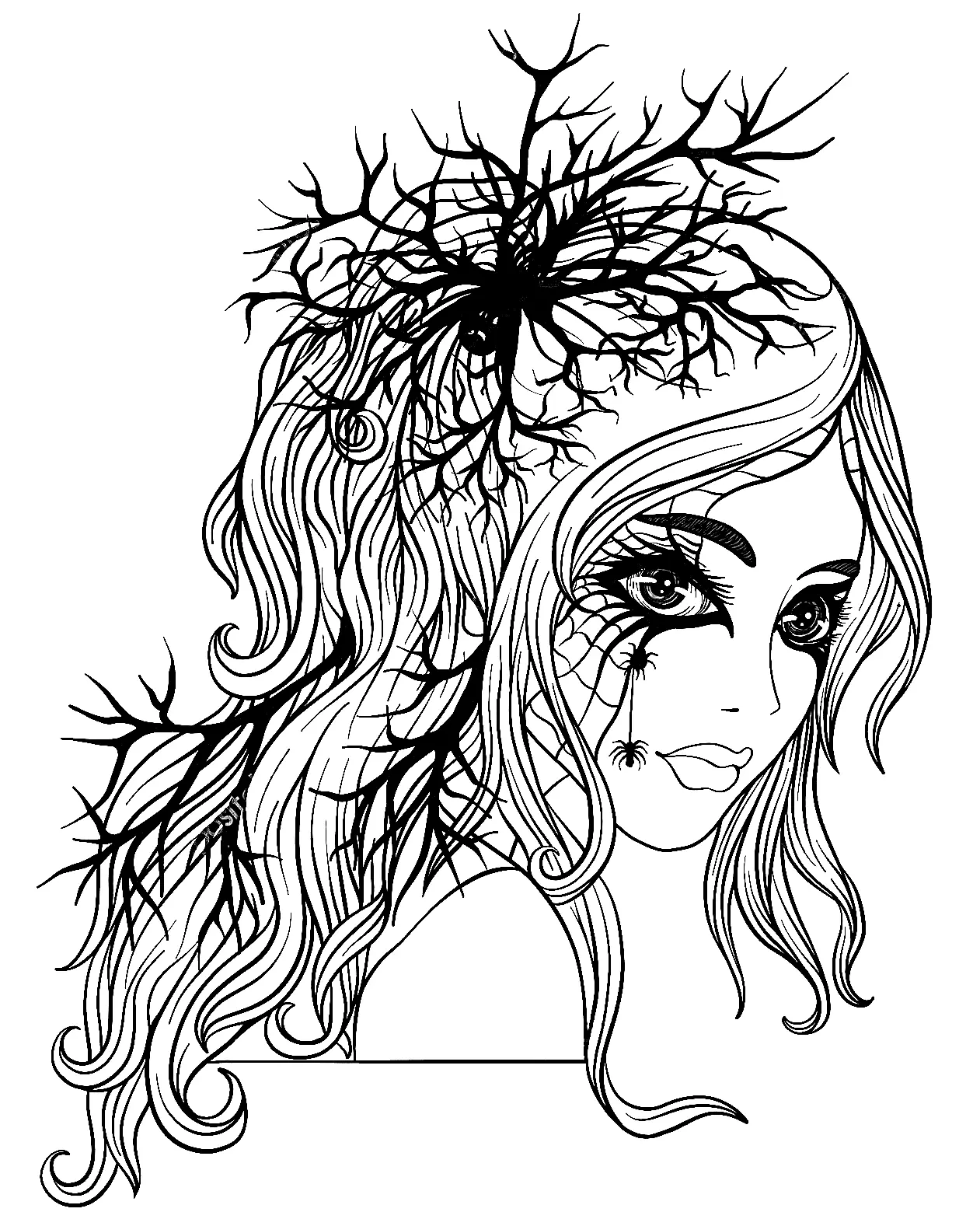 Horror Coloring Pages 12