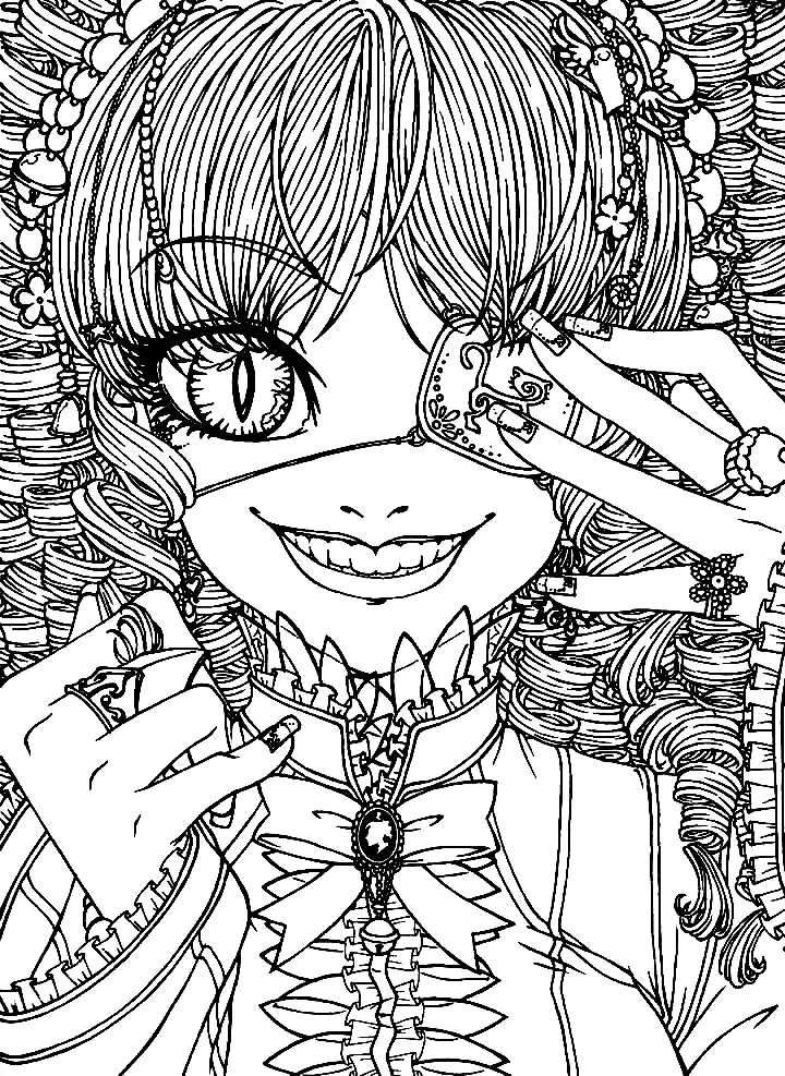 Horror Coloring Pages 16