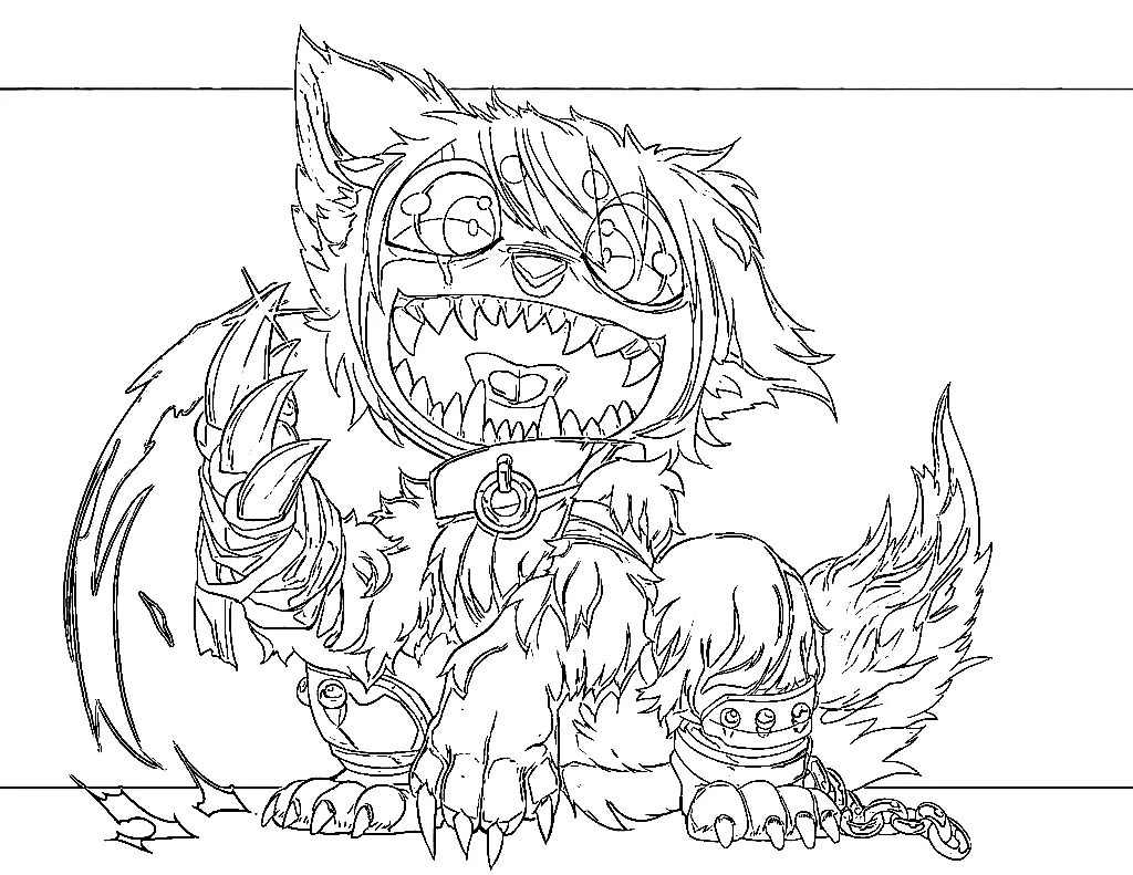 Horror Coloring Pages 17
