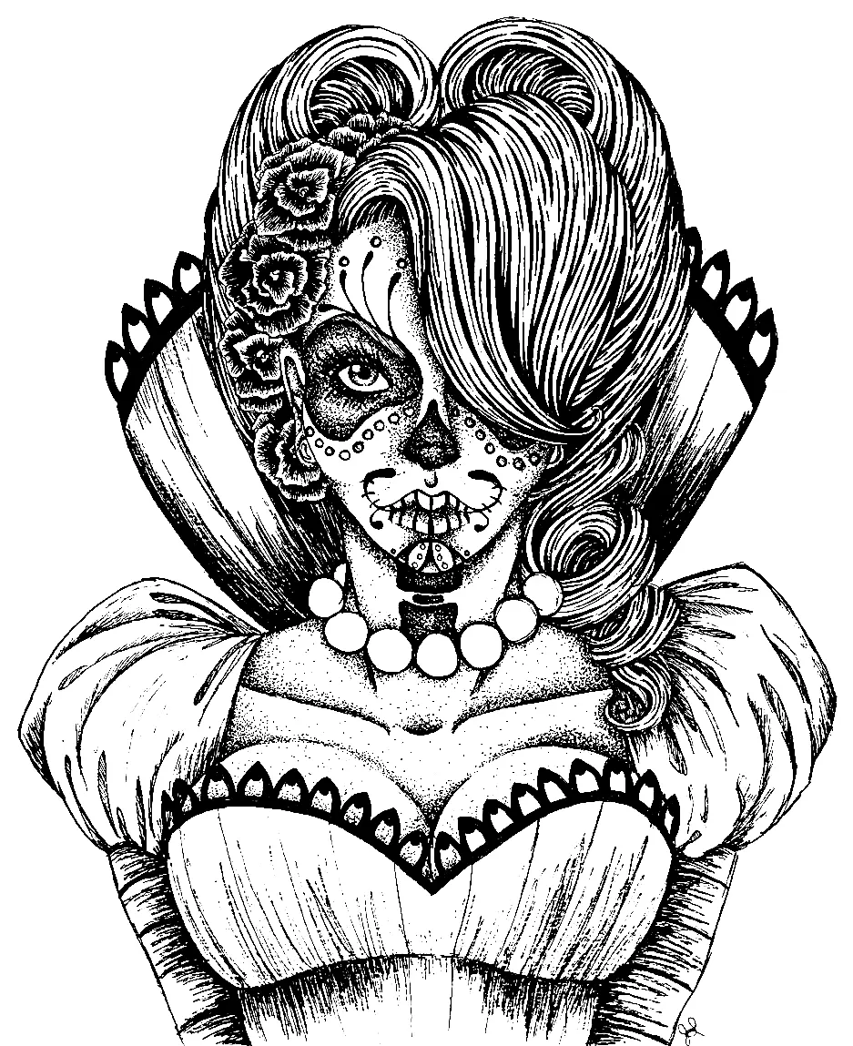 Horror Coloring Pages 18