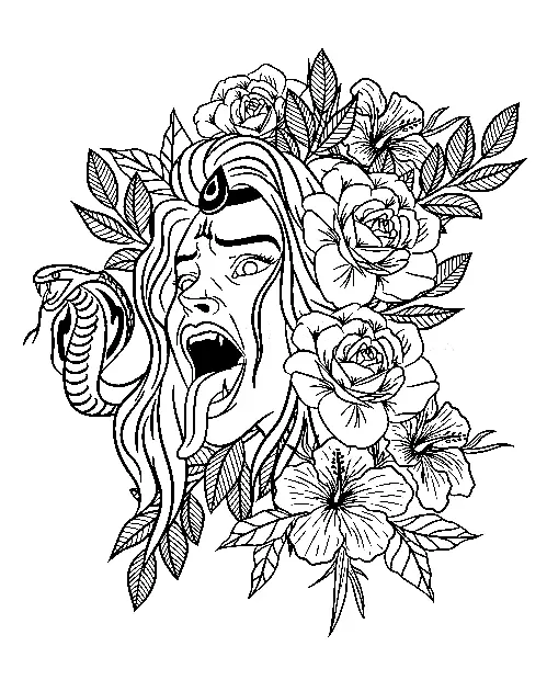 Horror Coloring Pages 20