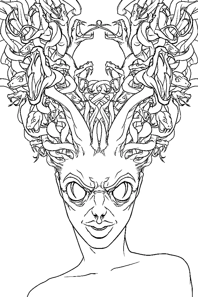 Horror Coloring Pages 26