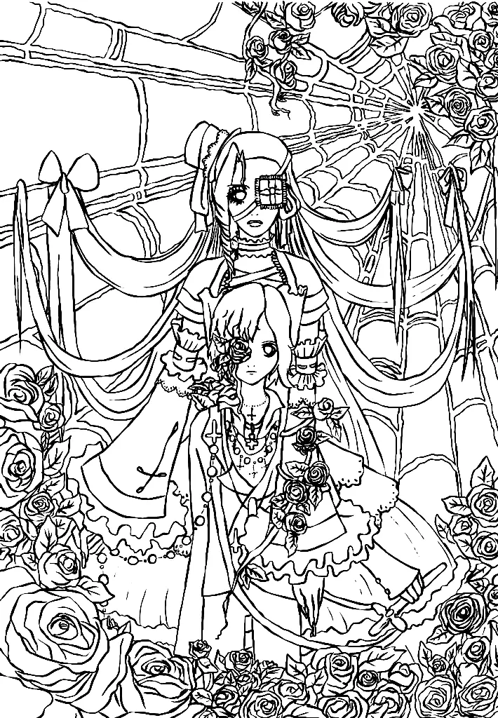 Horror Coloring Pages 27