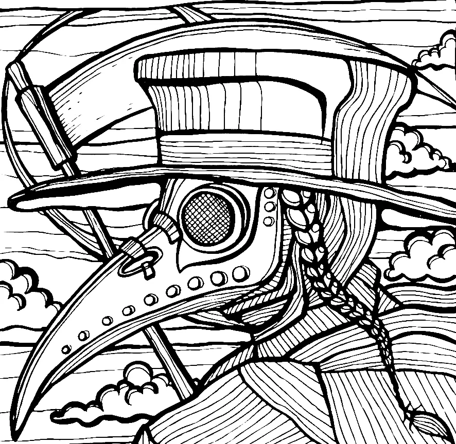 Horror Coloring Pages 5