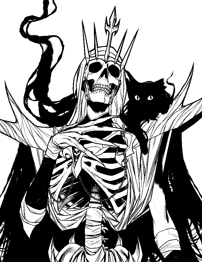 Horror Coloring Pages 7