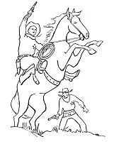 Desenhos de Horse Para Colorir 123