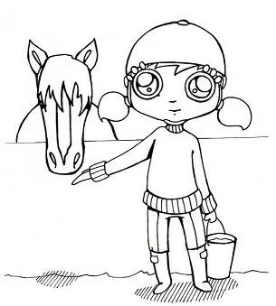 Desenhos de Horse Para Colorir 160