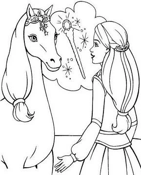 Caballos Para Colorear
