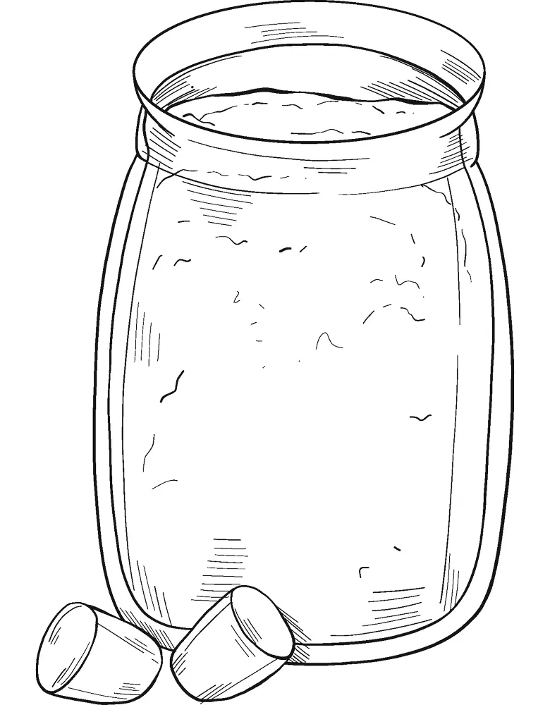 Hot Chocolate Coloring Pages 2