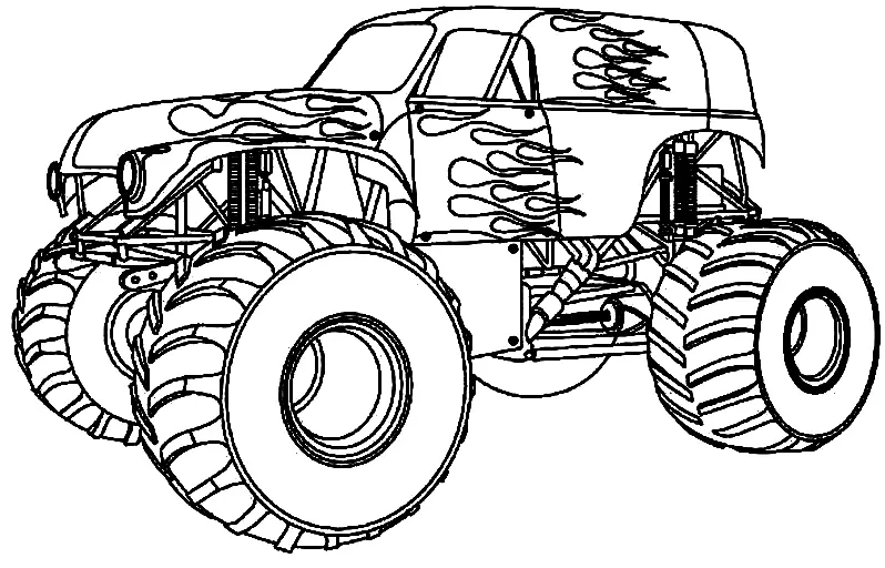 Hot Wheels Ausmalbilder 3