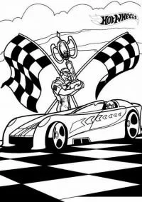 Hot Wheels Coloring Pages 59