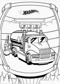 Hot Wheels Coloring Pages 66