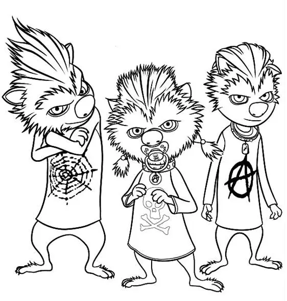 Hotel Transylvania Coloring Pages 37
