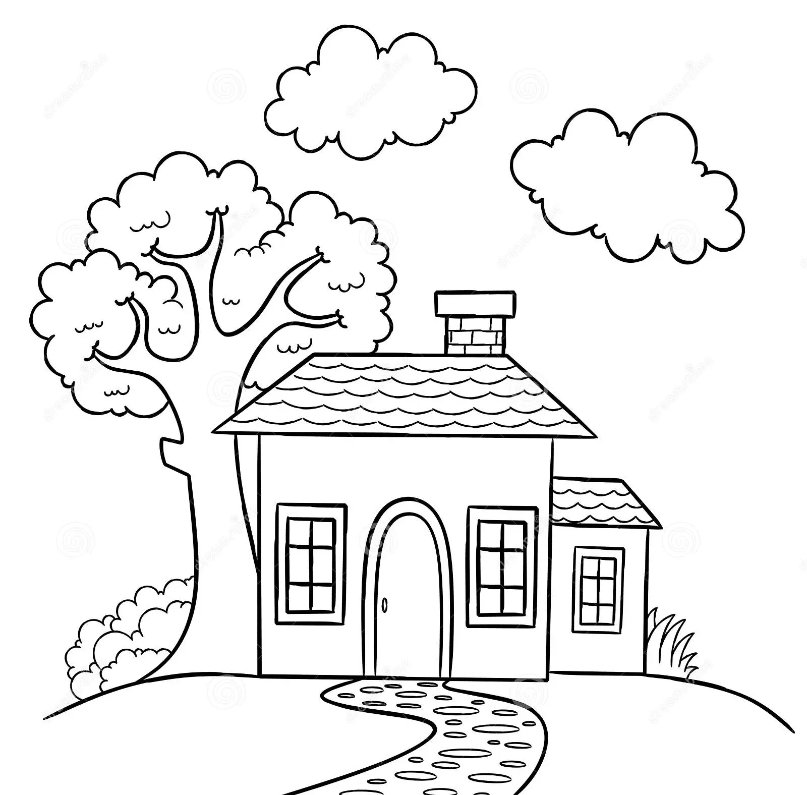 Haus Ausmalbilder 26