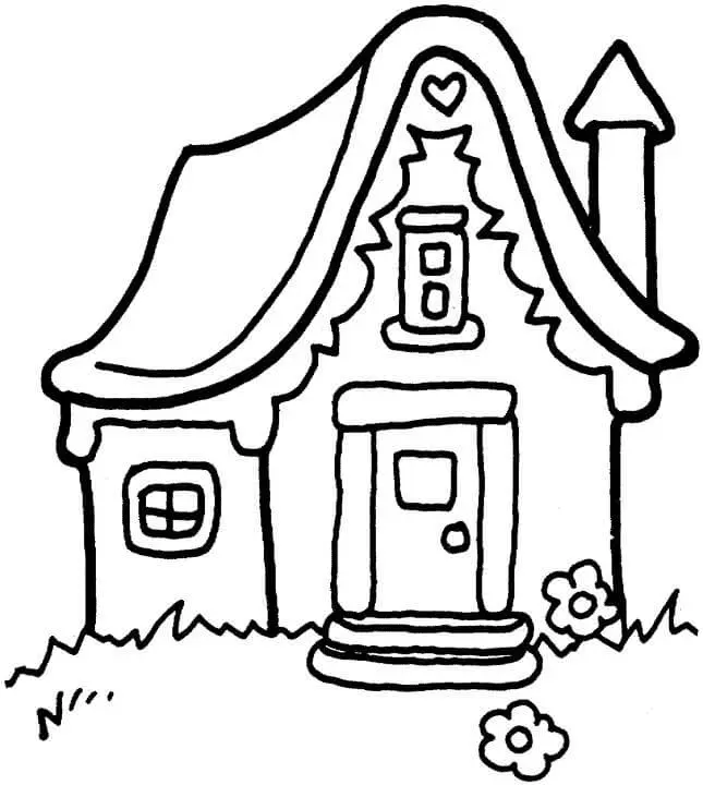 Haus Ausmalbilder 40