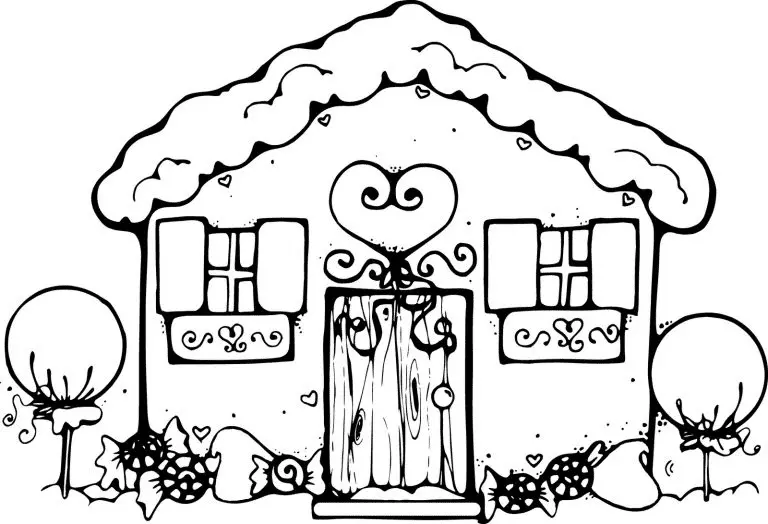 Haus Ausmalbilder 42